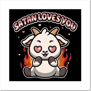 Satan loves you Posters and Art